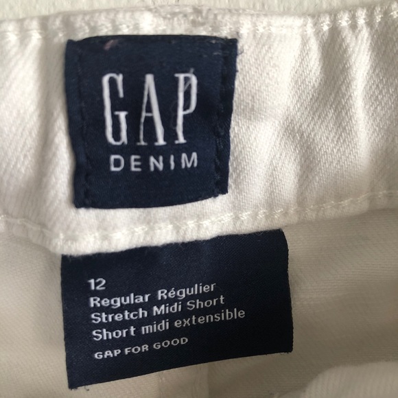 Gap Kids Jean Shorts 12 R - Picture 6 of 6